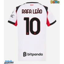AC Milan Rafael Leao #10 Bortedrakt Dame 2025-26 Kortermet